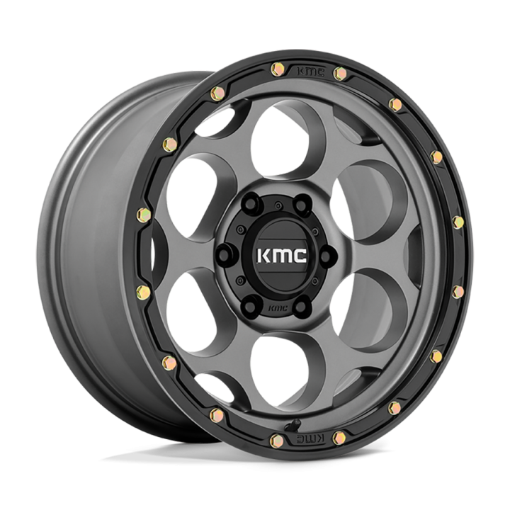 Alloy Wheel, KMC KM541 DIRTY HARRY, 17x8.5, ET 18, 6x139.7, 106.1, Black - EDK.ro