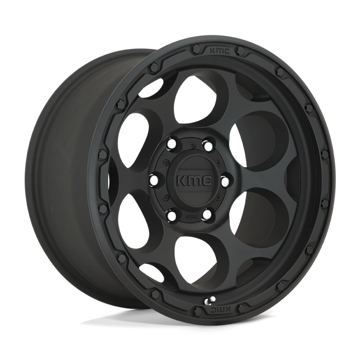 Alloy Wheel, KMC KM541 DIRTY HARRY, 17x8.5, ET 0, 6x139.7, 106.1, Black - EDK.ro