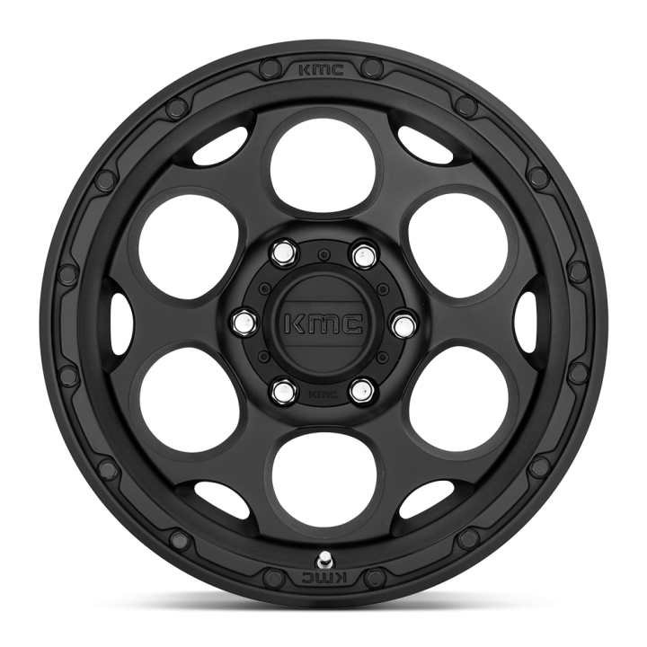 Alloy Wheel, KMC KM541 DIRTY HARRY, 17x8.5, ET 0, 6x139.7, 106.1, Black - EDK.ro