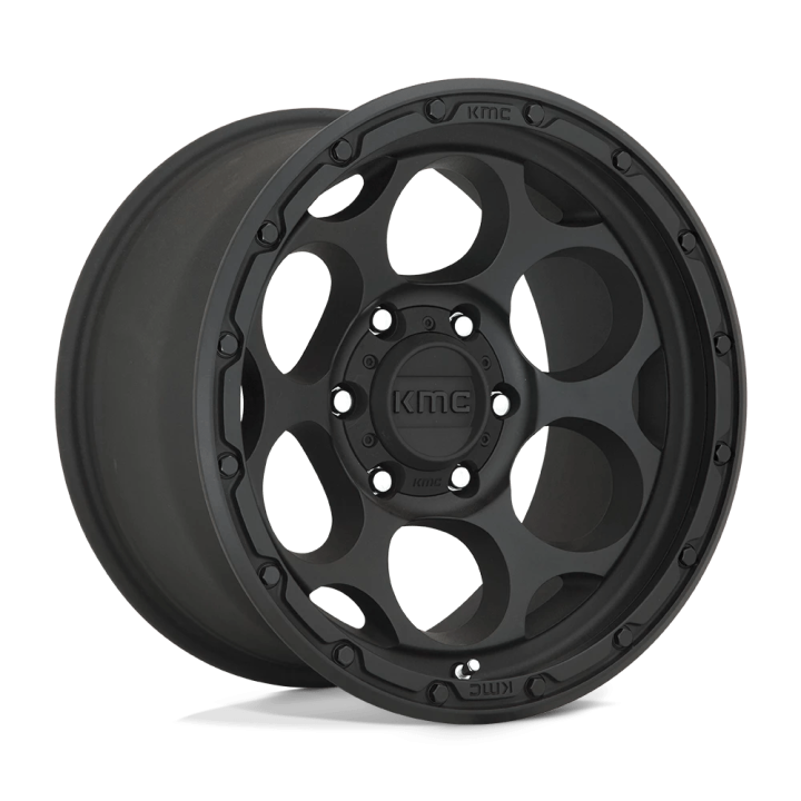 Jantă de Aluminiu, KMC KM541 DIRTY HARRY, 18x8.5, ET 18, 6x139.7, 106.1, Negru - EDK.ro