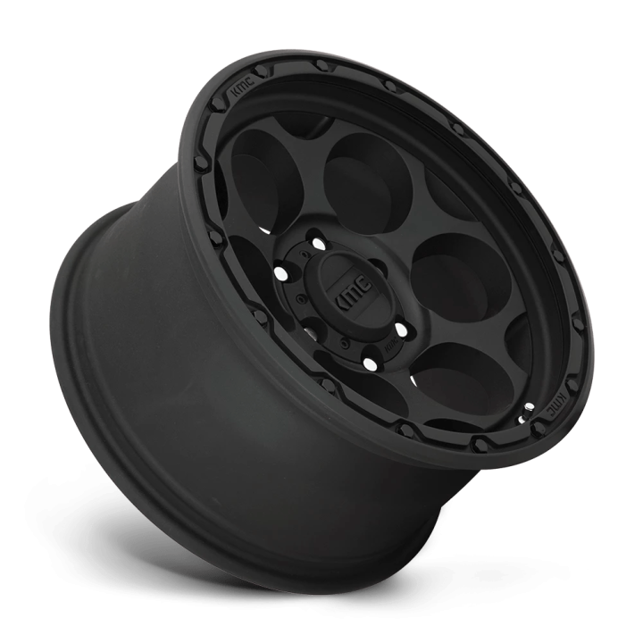 Jantă de Aluminiu, KMC KM541 DIRTY HARRY, 18x8.5, ET 0, 6x139.7, 106.1, Negru - EDK.ro