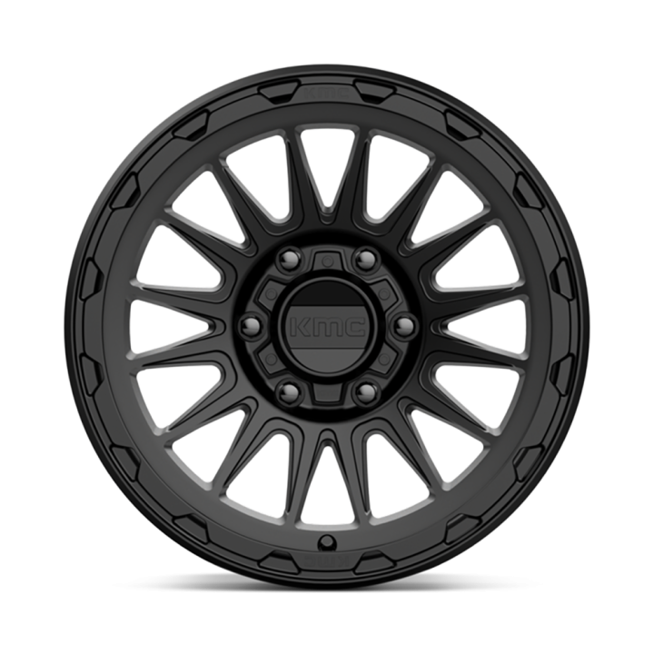 Alloy Wheel, KMC KM542 IMPACT, 17x9.0, ET 18, 6x139.7, 106.1, Black - EDK.ro