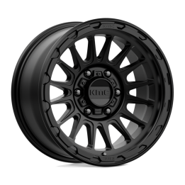 Alloy Wheel, KMC KM542 IMPACT, 17x8.5, ET 0, 6x139.7, 106.1, Black - EDK.ro