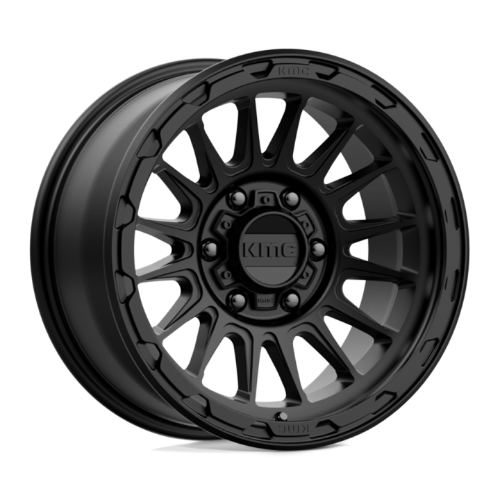 Jantă de Aluminiu, KMC KM542 IMPACT, 17x8.5, ET 0, 6x139.7, 106.1, Negru - EDK.ro