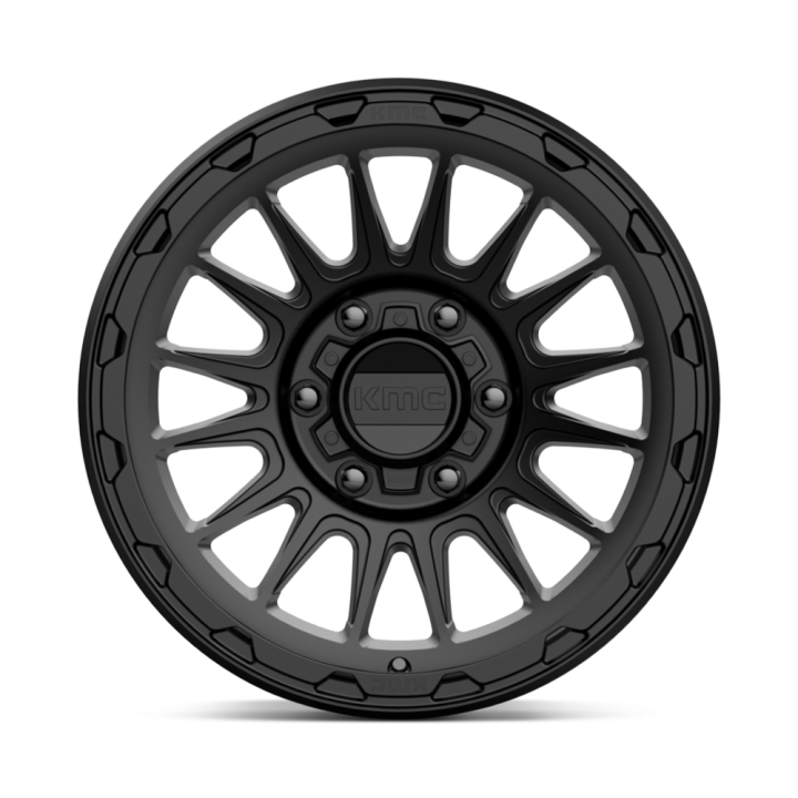 Jantă de Aluminiu, KMC KM542 IMPACT, 17x8.5, ET 0, 6x139.7, 106.1, Negru - EDK.ro