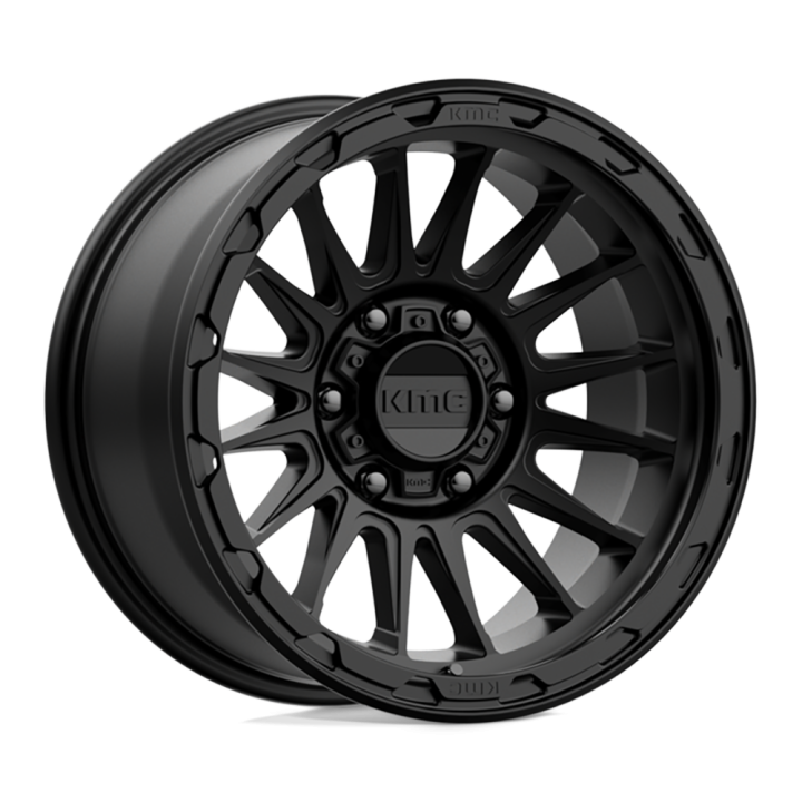 Alloy Wheel, KMC KM542 IMPACT, 17x9.0, ET -12, 6x139.7, 106.1, Black - EDK.ro