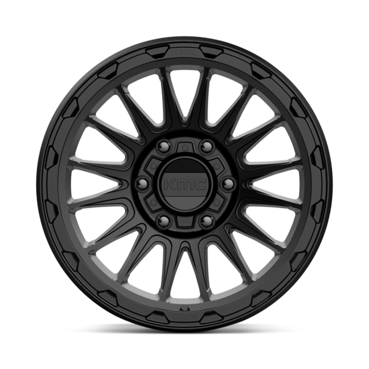 Alloy Wheel, KMC KM542 IMPACT, 17x9.0, ET -12, 6x139.7, 106.1, Black - EDK.ro
