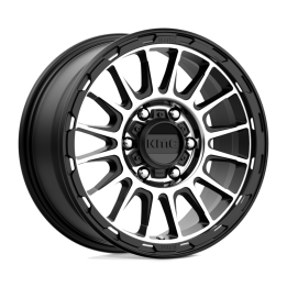 Jantă de Aluminiu, KMC KM542 IMPACT, 16x8.0, ET 0, 6x139.7, 106.1, Negru - EDK.ro