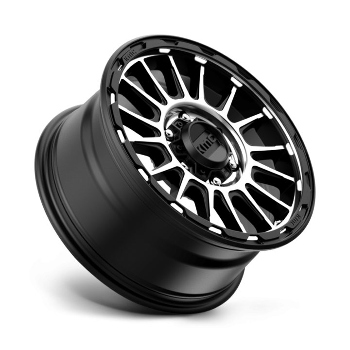 Jantă de Aluminiu, KMC KM542 IMPACT, 16x8.0, ET 0, 6x139.7, 106.1, Negru - EDK.ro
