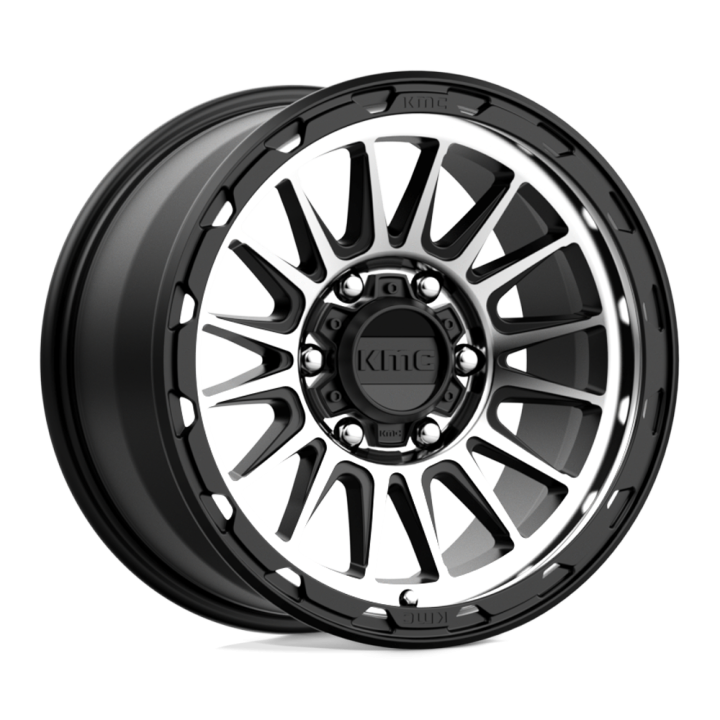 Jantă de Aluminiu, KMC KM542 IMPACT, 17x9.0, ET 18, 6x139.7, 106.1, Negru - EDK.ro