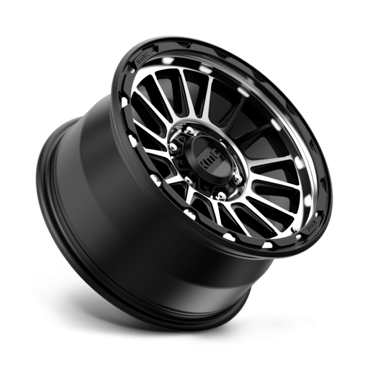 Jantă de Aluminiu, KMC KM542 IMPACT, 17x9.0, ET 18, 6x139.7, 106.1, Negru - EDK.ro