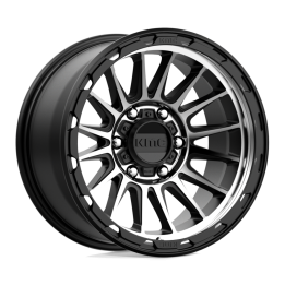 Alloy Wheel, KMC KM542 IMPACT, 17x9.0, ET -12, 6x139.7, 106.1, Black - EDK.ro