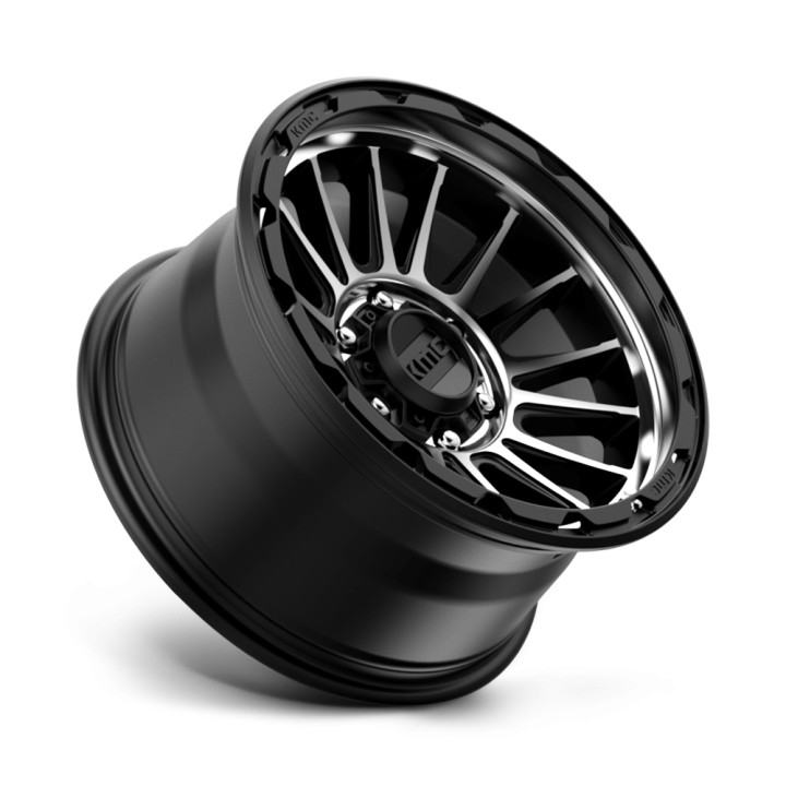 Jantă de Aluminiu, KMC KM542 IMPACT, 17x9.0, ET -12, 6x139.7, 106.1, Negru - EDK.ro