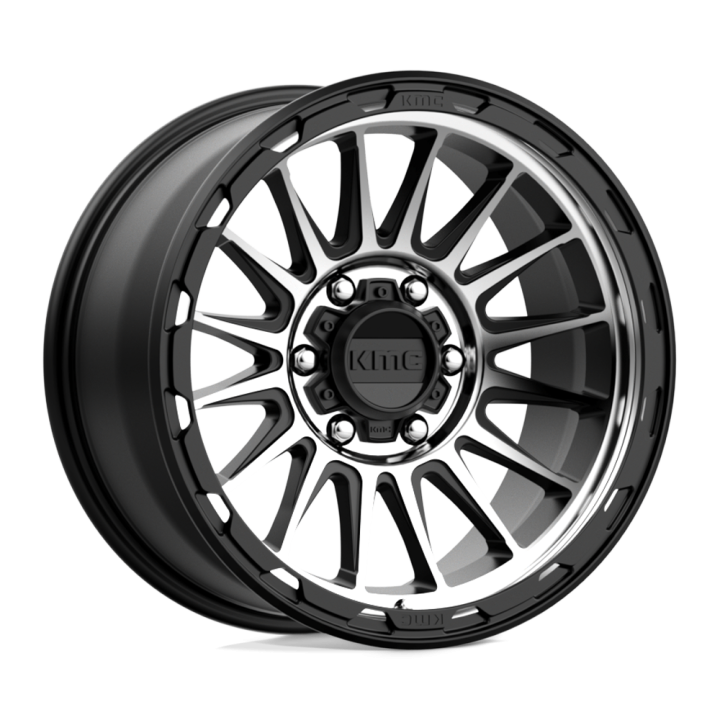 Alloy Wheel, KMC KM542 IMPACT, 18x9.0, ET 0, 6x139.7, 106.1, Black - EDK.ro