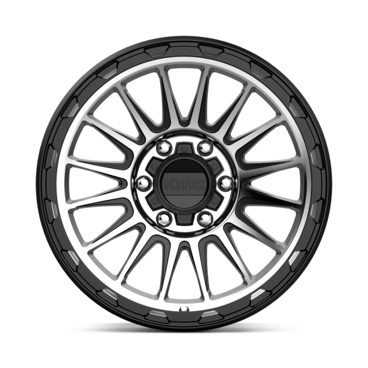 Alloy Wheel, KMC KM542 IMPACT, 18x9.0, ET 0, 6x139.7, 106.1, Black - EDK.ro