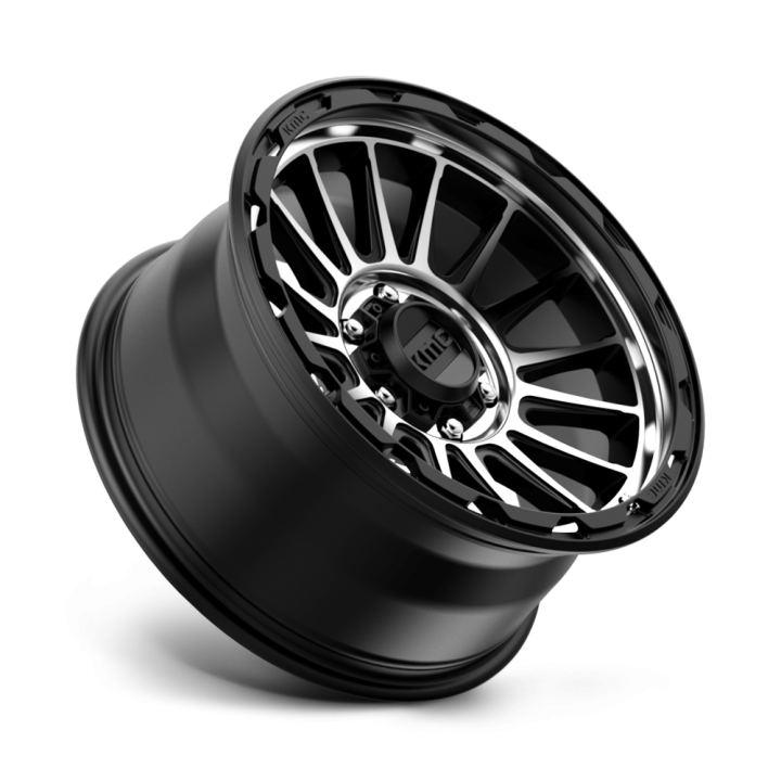 Jantă de Aluminiu, KMC KM542 IMPACT, 18x9.0, ET 0, 6x139.7, 106.1, Negru - EDK.ro