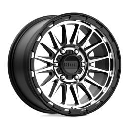 Jantă de Aluminiu, KMC KM542 IMPACT, 18x9.0, ET 18, 6x139.7, 106.1, Negru - EDK.ro