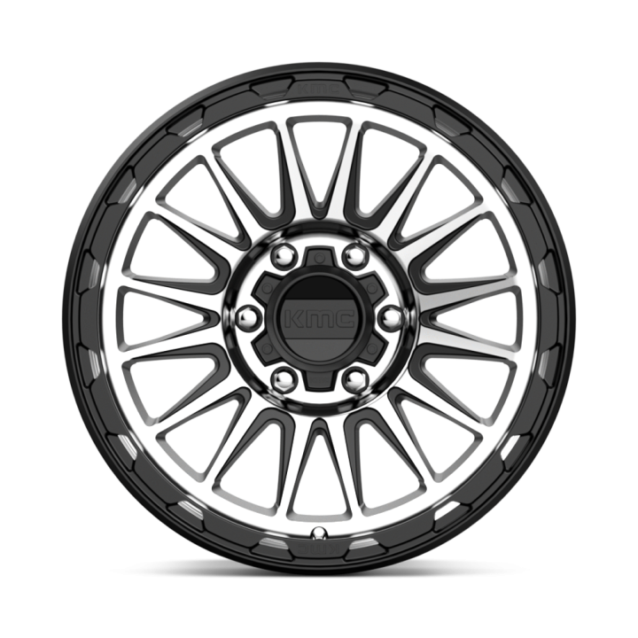 Jantă de Aluminiu, KMC KM542 IMPACT, 18x9.0, ET 18, 6x139.7, 106.1, Negru - EDK.ro