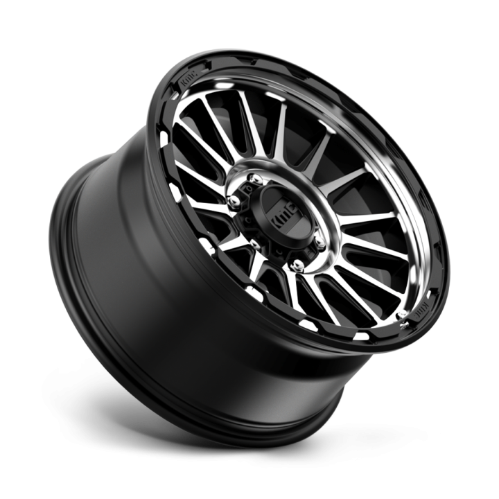 Jantă de Aluminiu, KMC KM542 IMPACT, 18x9.0, ET 18, 6x139.7, 106.1, Negru - EDK.ro