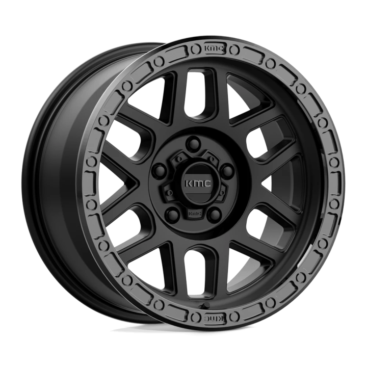 Jantă de Aluminiu, KMC KM544 MESA, 17x8.5, ET 0, 6x139.7, 106.1, Negru - EDK.ro