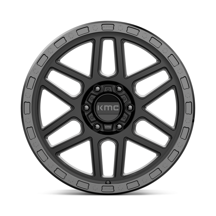 Alloy Wheel, KMC KM544 MESA, 17x9.0, ET -12, 6x139.7, 106.1, Black - EDK.ro