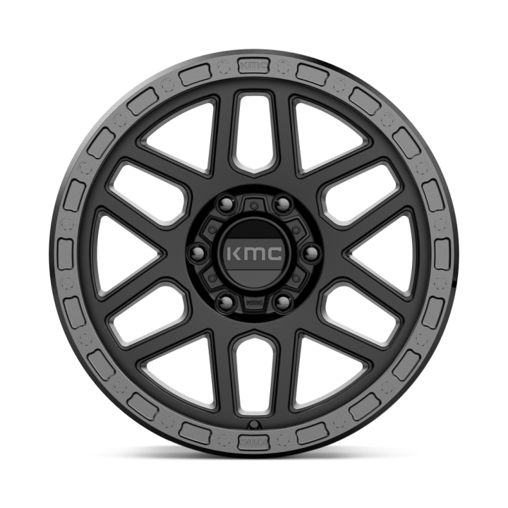 Alloy Wheel, KMC KM544 MESA, 18x9.0, ET 18, 6x139.7, 106.1, Black - EDK.ro