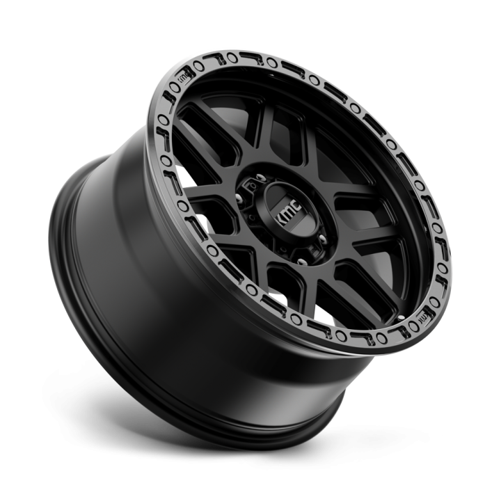 Alloy Wheel, KMC KM544 MESA, 18x9.0, ET 18, 6x139.7, 106.1, Black - EDK.ro