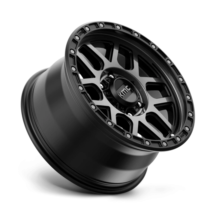 Alloy Wheel, KMC KM544 MESA, 17x9.0, ET 18, 6x139.7, 106.1, Black - EDK.ro
