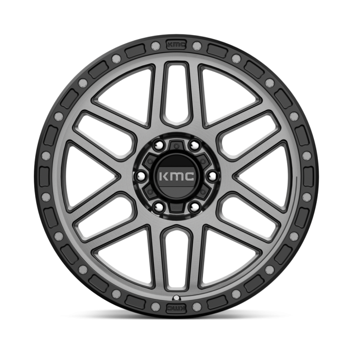 Jantă de Aluminiu, KMC KM544 MESA, 17x9.0, ET -12, 6x139.7, 106.1, Negru - EDK.ro