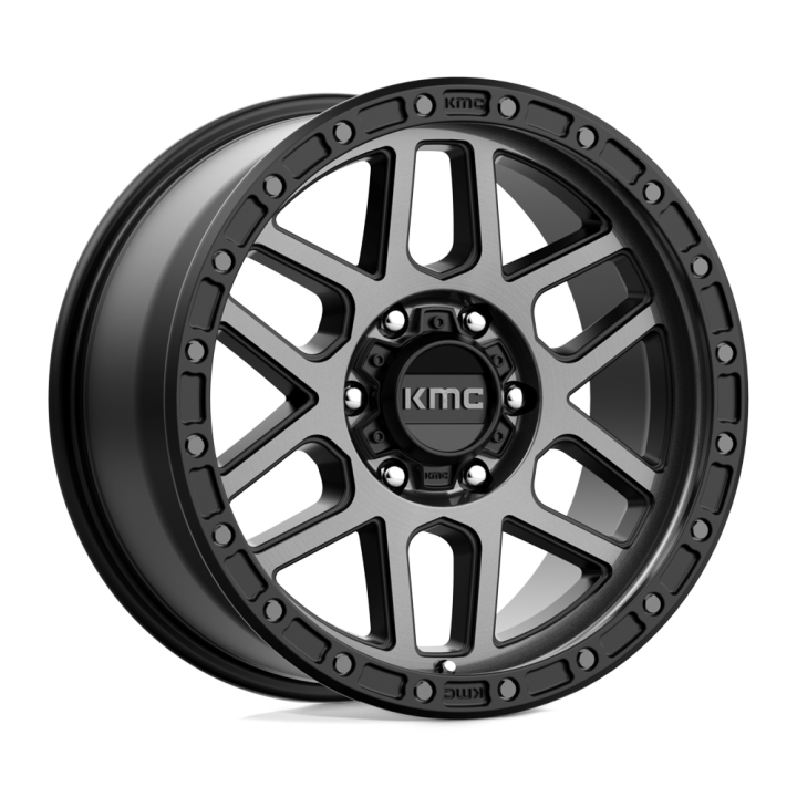 Jantă de Aluminiu, KMC KM544 MESA, 18x9.0, ET 18, 6x139.7, 106.1, Negru - EDK.ro