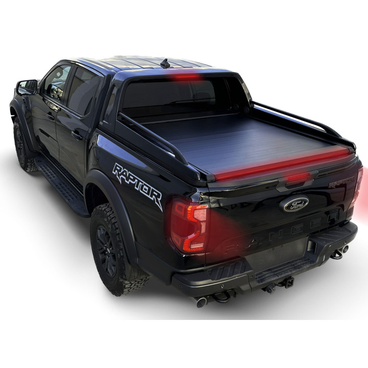Manual Roll Top Tonneau Bed Cover, Tessera 4x4 SE+, Ford Ranger Raptor Double Cab 2023 - Present - EDK.ro