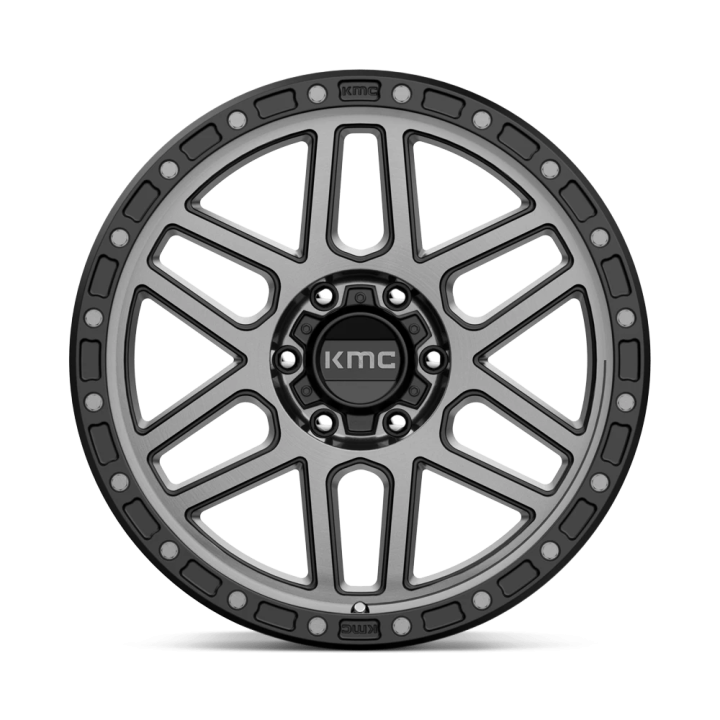 Jantă de Aluminiu, KMC KM544 MESA, 20x9.0, ET 0, 6x139.7, 106.1, Negru - EDK.ro
