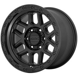 Jantă de Aluminiu, KMC KM544 MESA, 20x9.0, ET 18, 6x139.7, 106.25, Negru - EDK.ro