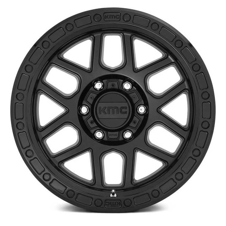 Alloy Wheel, KMC KM544 MESA, 20x9.0, ET 18, 6x139.7, 106.25, Black - EDK.ro