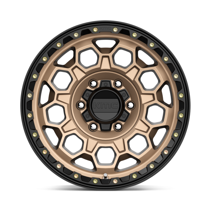 Jantă de Aluminiu, KMC KM545 TREK, 17x9.0, ET 0, 6x139.7, 106.1, Negru - EDK.ro