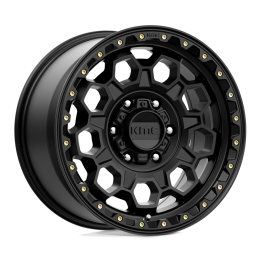 Alloy Wheel, KMC KM545 TREK, 17x9.0, ET 18, 6x139.7, 106.1, Black - EDK.ro