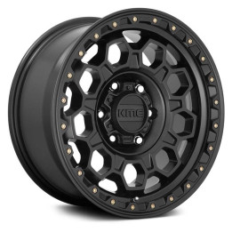 Jantă de Aluminiu, KMC KM545 TREK, 17x8.0, ET 35, 6x139.7, 100.3, Negru - EDK.ro
