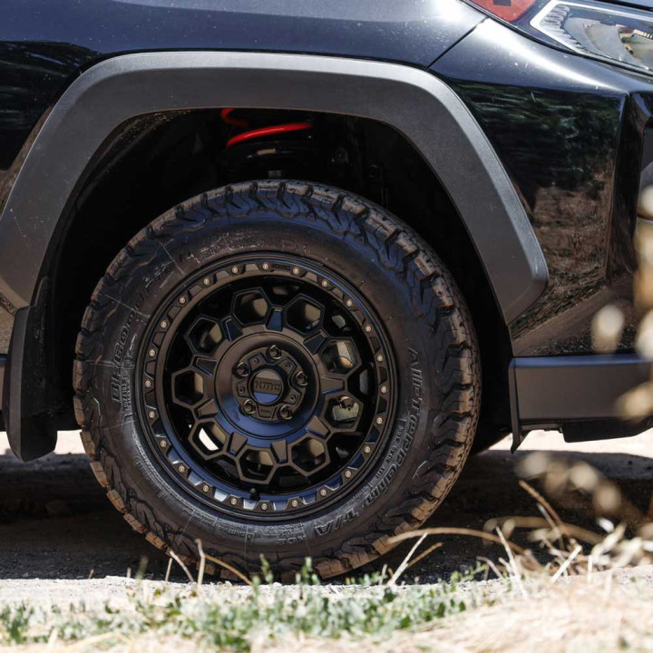 Jantă de Aluminiu, KMC KM545 TREK, 17x8.0, ET 35, 6x139.7, 100.3, Negru - EDK.ro