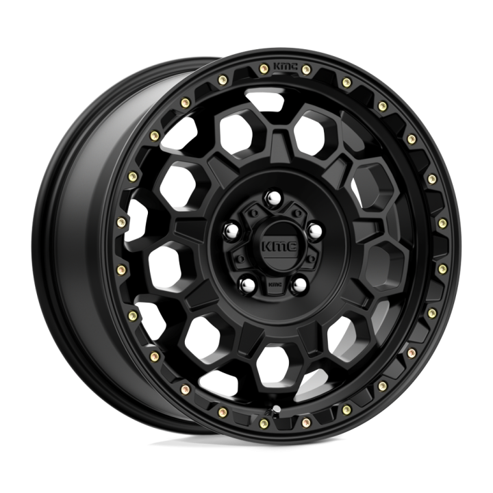 Jantă de Aluminiu, KMC KM545 TREK, 17x9.0, ET -12, 6x139.7, 106.1, Negru - EDK.ro