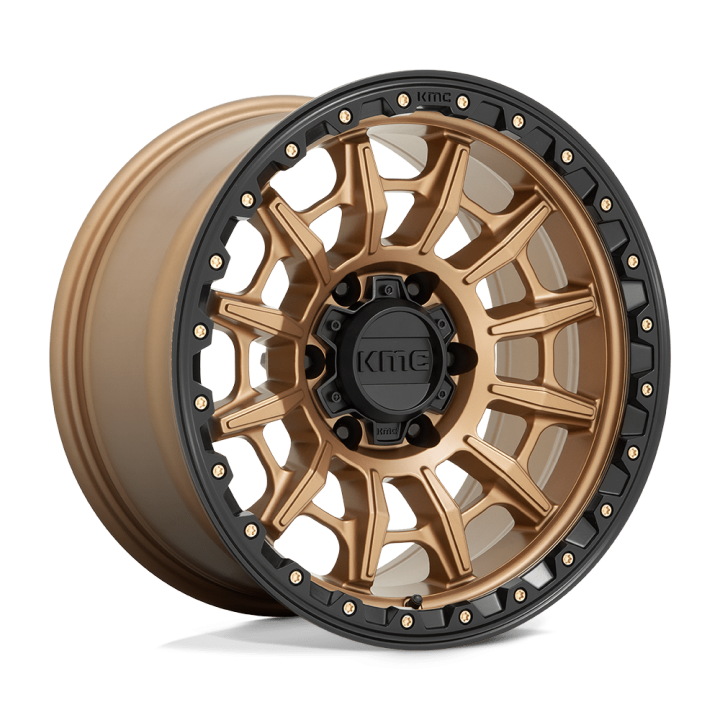 Alloy Wheel, KMC KM547 CARNAGE, 17x9.0, ET 0, 6x139.7, 106.1, Black - EDK.ro