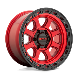 Alloy Wheel, KMC KM548 CHASE, 17x9.0, ET -12, 6x139.7, 106.1, Black - EDK.ro
