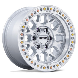 Alloy Wheel, KMC KM549 GRS, 18x9.0, ET -12, 6x139.7, 106.1, Silver - EDK.ro