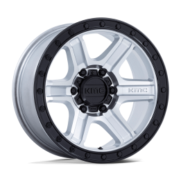 Alloy Wheel, KMC KM551 OUTRUN, 18x9.0, ET 18, 6x139.7, 106.1, Black - EDK.ro