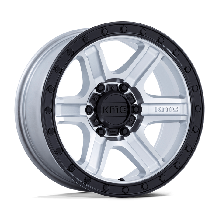 Jantă de Aluminiu, KMC KM551 OUTRUN, 18x9.0, ET 18, 6x139.7, 106.1, Negru - EDK.ro