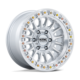 Jantă de Aluminiu, KMC KM552 IMS, 17x8.5, ET -10, 6x139.7, 106.1, Argintiu - EDK.ro