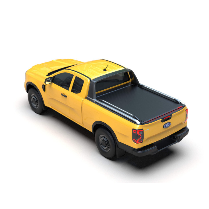 Manual Roll Top Tonneau Bed Cover, Tessera 4x4 SE+, Ford Ranger Wildtrak Extra Cab 2023 - Present - EDK.ro