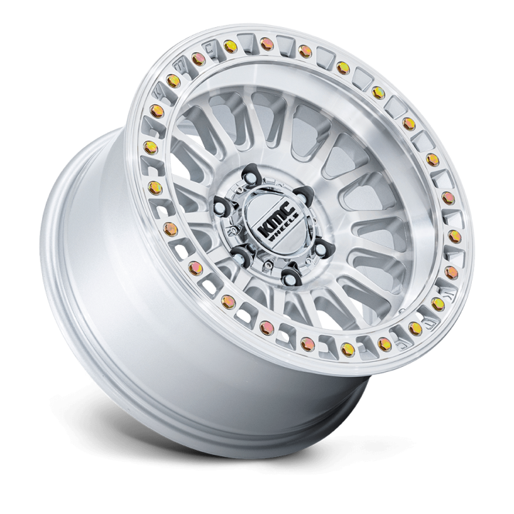 Jantă de Aluminiu, KMC KM552 IMS, 17x8.5, ET -10, 6x139.7, 106.1, Argintiu - EDK.ro