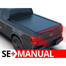Manual Roll Top Tonneau Bed Cover, Tessera 4x4 SE+, Ford Ranger Limited Extra Cab 2023 - Present - EDK.ro
