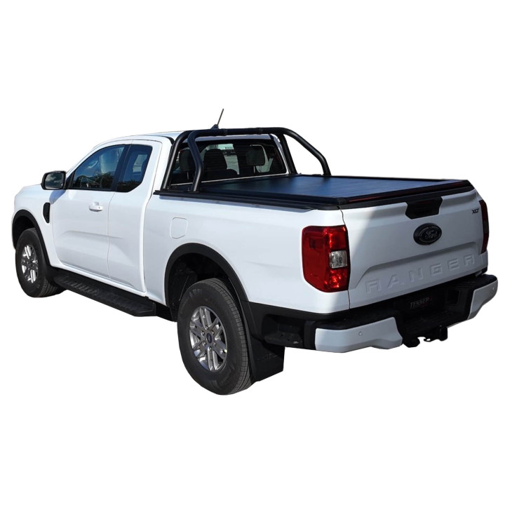 Manual Roll Top Tonneau Bed Cover, Tessera 4x4 SE+, Ford Ranger Limited Extra Cab 2023 - Present - EDK.ro