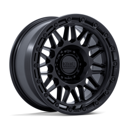 Alloy Wheel, KMC KM555 ATTACK, 17x8.5, ET -10, 6x139.7, 106.1, Black - EDK.ro